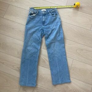 Abercrombie 90’s relaxed Jean High-waisted blue denim jeans